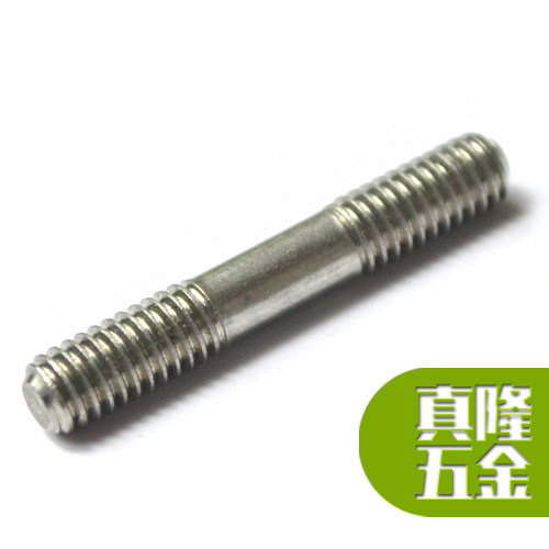 304 stainless steel double head bolt GB901 teeth bar M6M8M10 wears wall expansion bolt drying frame long rod