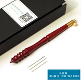 Крючок для вязания, бусины, блестки для ногтей, французский стиль, с вышивкой