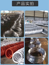 National standard hot-dip galvanized steel wire agriculture rust-free straightening steel wire kiwi single-strand grape rack pull wire rust-proof steel wire