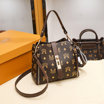 Hong Kong big brand 2021 New Luxury Bucket bag fashion wild tide premium leather small bag