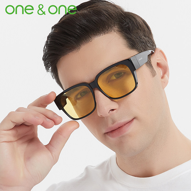 Night driving special night vision glasses Nearsighted Sets Mirror