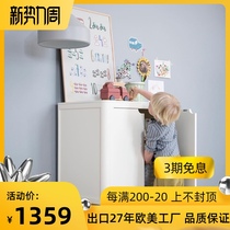  Ruizhen home Nordic simple baby diaper table Childrens room storage cabinet Multi-function diaper cabinet Bedroom care table