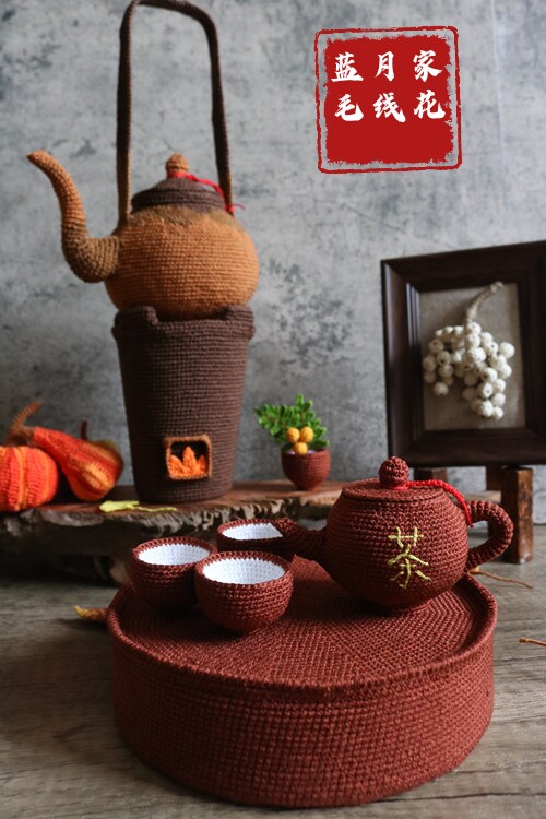 Blue Moon Home Hair Teapot teapot material bag (without crochet) (available for each hook 2 sets 