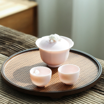 Shangfang dry brewed tea tray household tea tray bamboo tea ceremony simple Tea Sea small tea table Japanese tray tea tray tea tray