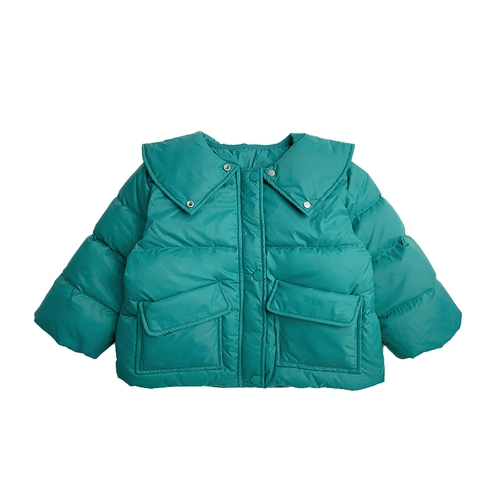 Бархатный пуховик, детская куртка для девочек, (в наличии на складе), увеличенная толщина, утиный пух