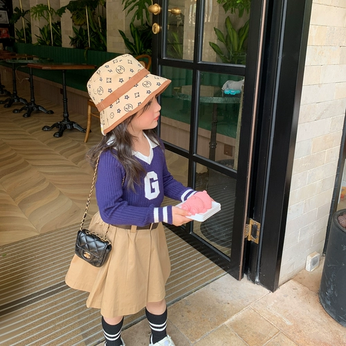 Детский демисезонный приятный телу свитер, осеннее трикотажное термобелье, Гонконг, детская одежда, коллекция 2022