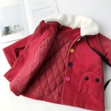 Шерстяное пальто, демисезонная бархатная стеганая куртка, (в наличии на складе), в западном стиле