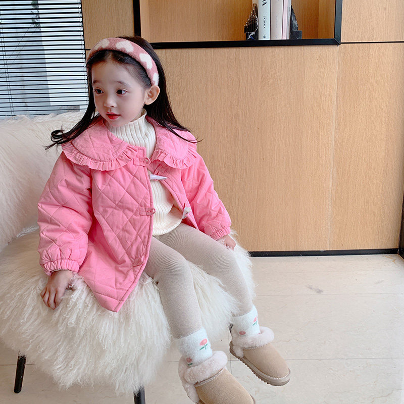 Han Yu Baby Baby Kim Southern Winter BI Prepared Doll Lingji Cotton Cotton Girl Cotton Coat Coat
