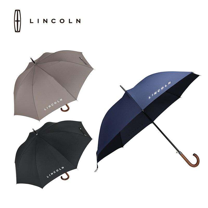 Lincoln Boutique Aviator Semi-Automatic Long Handle Umbrella