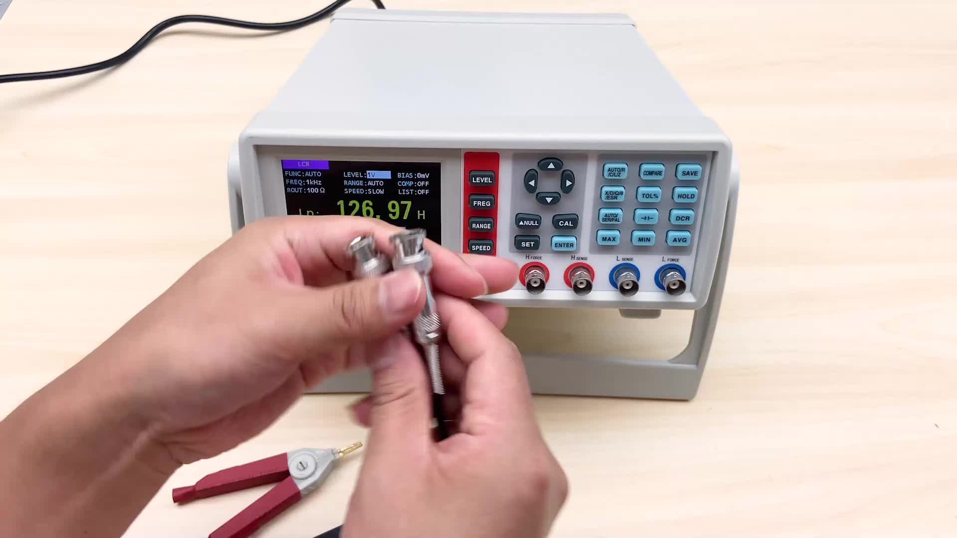 Rts Ruoshui 4091c Digital Bench Top Lcr Meter 10 Hz 100 Khz Bandwidth