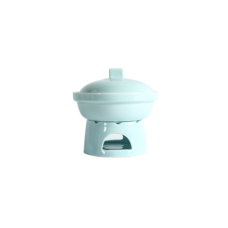 Ceramic soup cup based heating single wing cup hotel restaurants with cover fin bird 's nest stew sea cucumber to offer them steaming bowl of dessert
