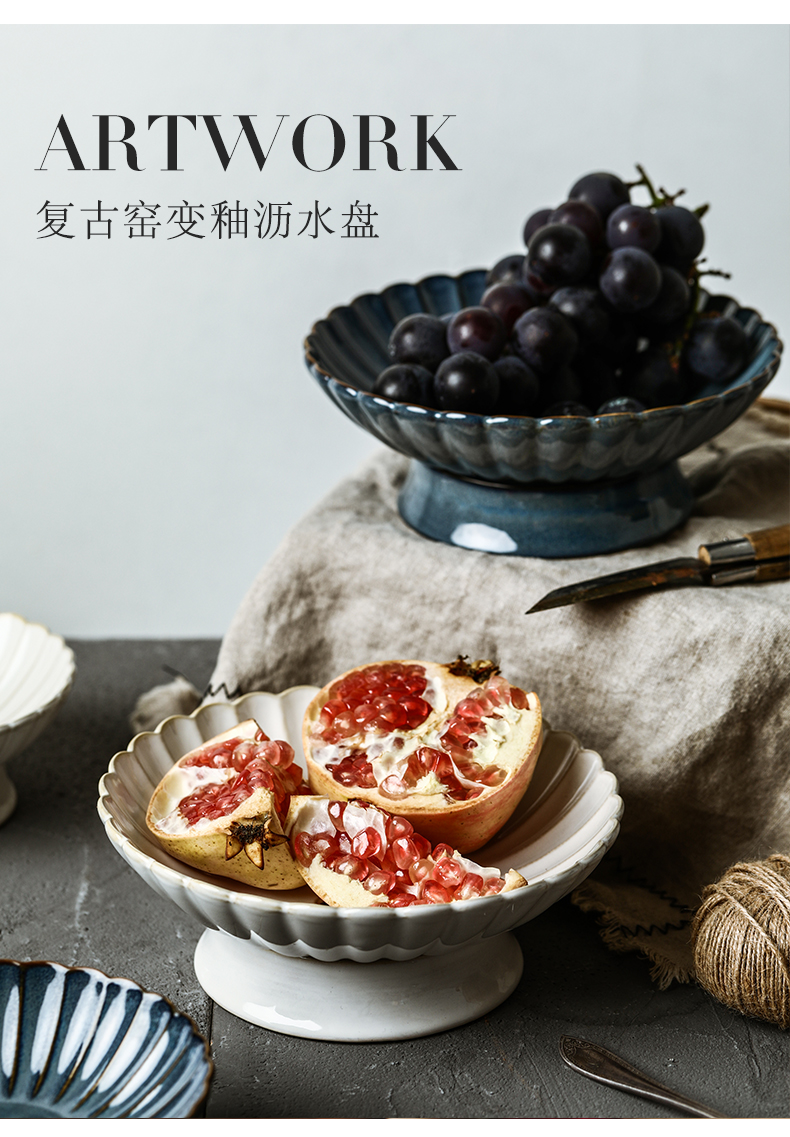 Ceramic household compote of fruit basket snack dumpling dish up with the sitting room is the kitchen the drop drop by tray