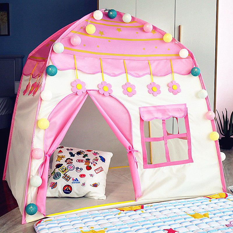 Children's tent Game house Home Princess Girl Sleeping house Kid baby Indoor small house Dream small castle