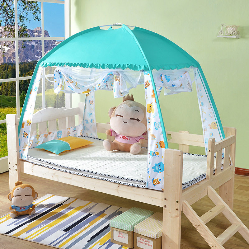 Child Bed Mosquito Net Baby Girl Princess Wind Home Mosquito Net Boy Baby Universal Anti-mosquito Fall Mongolia Bag
