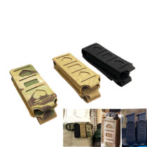 Outdoor tactical D clip magazine bag Quick pull sleeve Flashlight bag EDC tool bag Debris bag Accessory bag