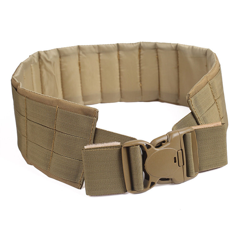 Military Fans Tactical Waist Seal Multifunction Molle Men Load Outer Belt Special Soldier DuPont Armed With CS Equipment
