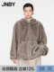 [New for Autumn and Winter]Jnby/Jiangnan Cloth 24 Winter New Product Faux Fur Loose Hooded Collar 5Oaa11820