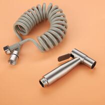 Womens washer rain splash-proof toilet extended toilet tap press balcony shower head 4 points multi-function