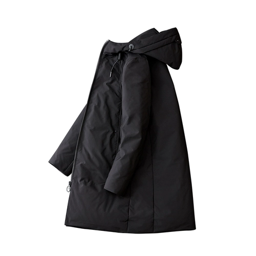 Tide, длинный легкий и тонкий пуховик, куртка, 2020, средней длины, увеличенная толщина