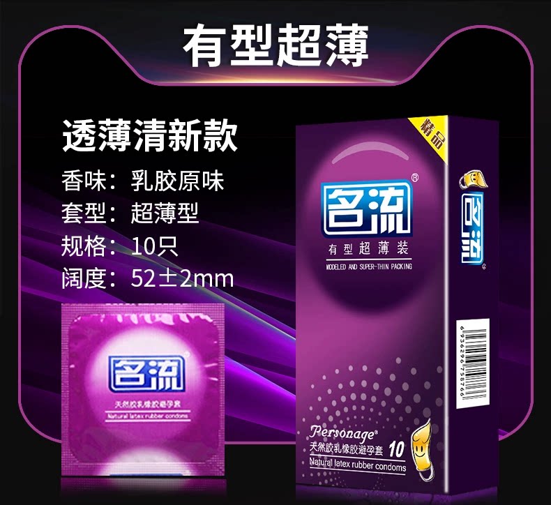 Mifavor Ultra-Thin Condoms for Enhanced Sensation detail 7