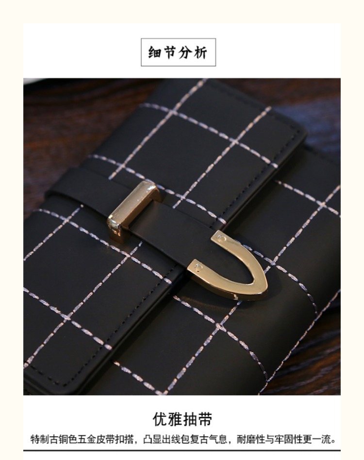 Ví khoan Shuai nữ ngắn 30% thời trang nhiều thẻ sinh viên ví nhỏ 2019 mới thay đổi gói thẻ clip châu Âu và Mỹ - Ví tiền ví da nam đứng