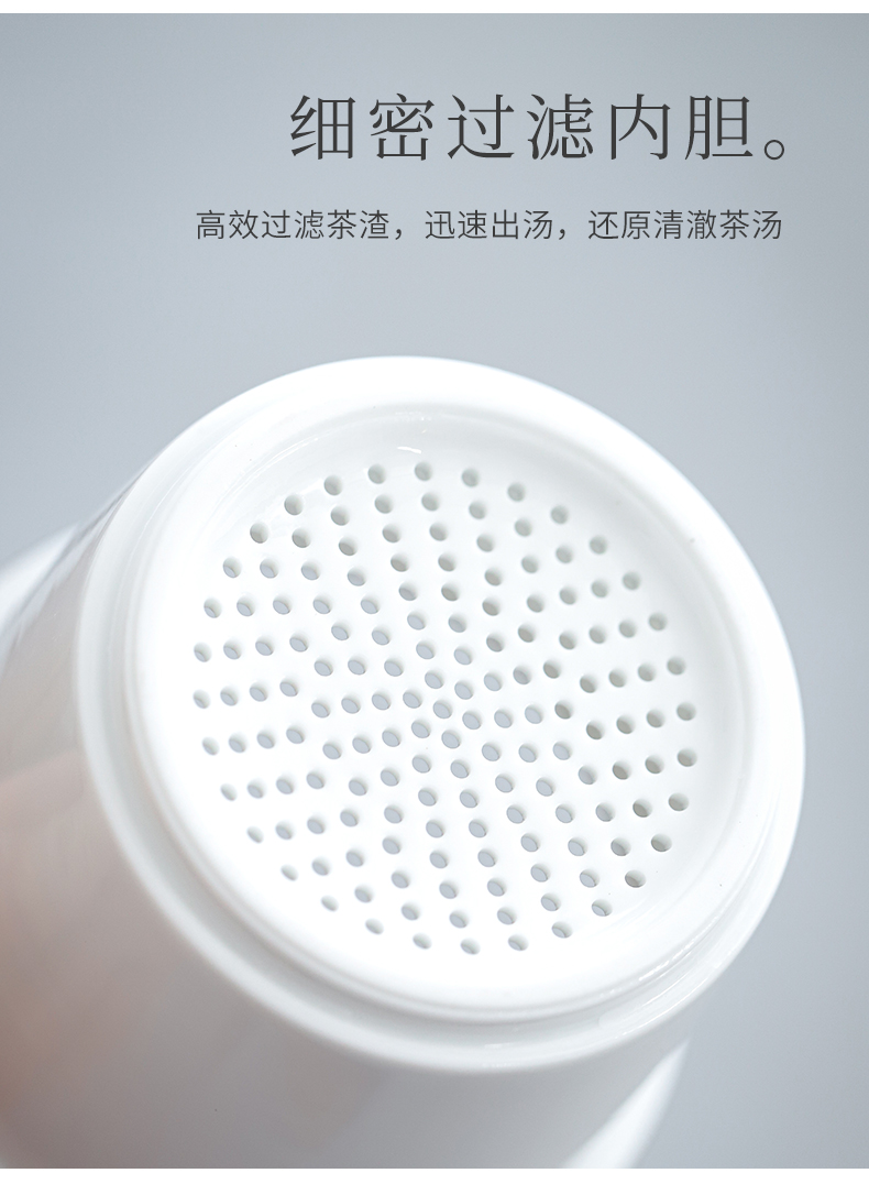 Separation by mud colored enamel porcelain tea cups tea cups of water heating thermostatic cup mat office keller