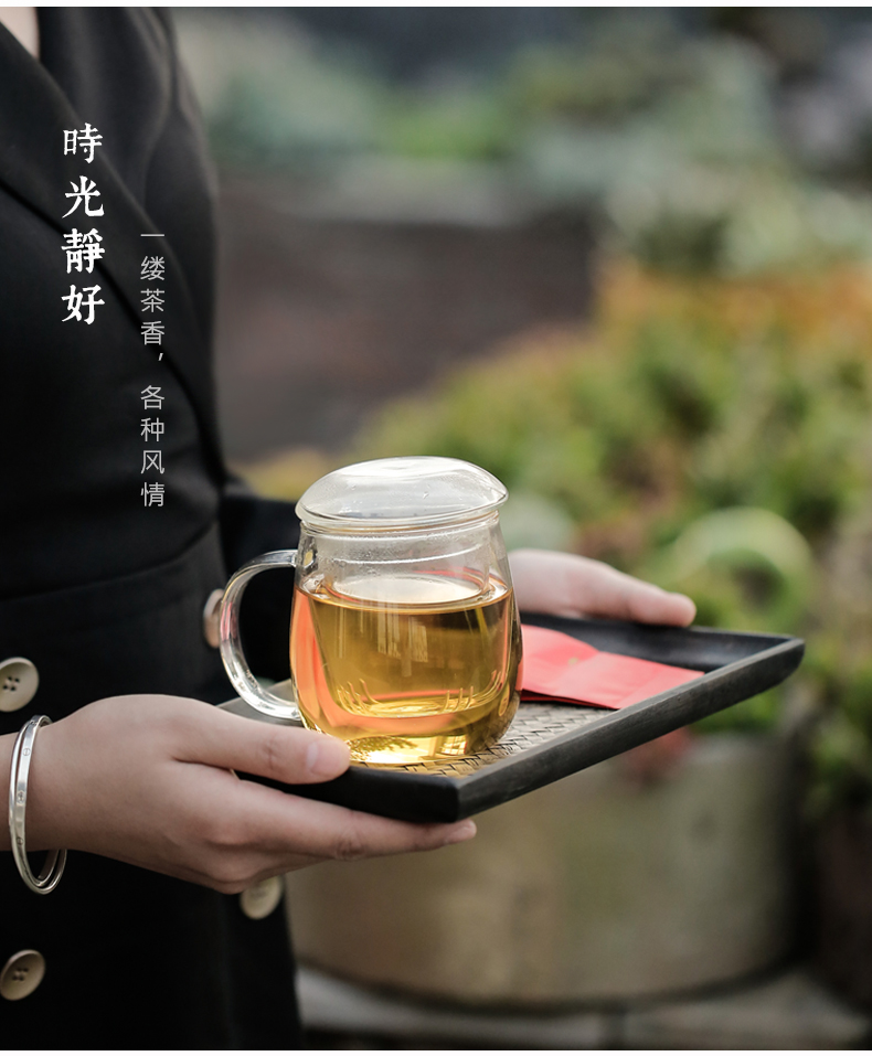 By mud glass keller cup warm tea ware has contracted home office ceramic insulation cup mat thermostat heating
