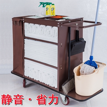 Hotel cloth truck room storage cleaning car multifunctional cleaning car working car cloth bag room Health service car
