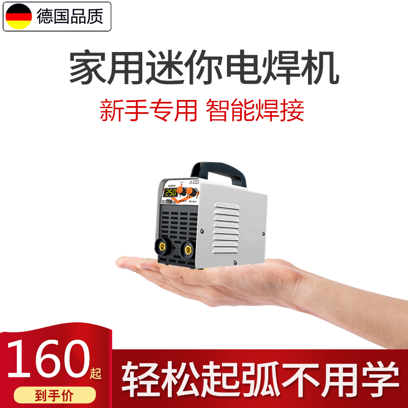 Germany 315 double voltage novice 250 small micro household welding machine 220v full set of electric fierce Han fire drought machine