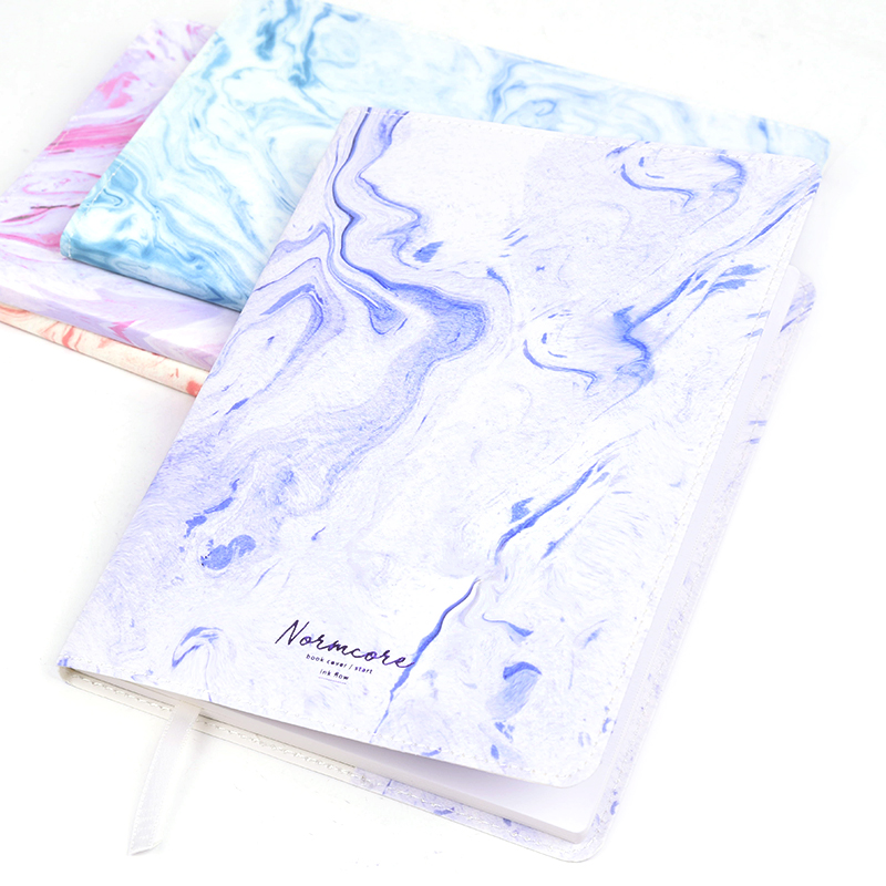 Notebook horizontal line notepad stationery book Small fresh college student Korean creative simple cute girl heart A5 soft copy diary