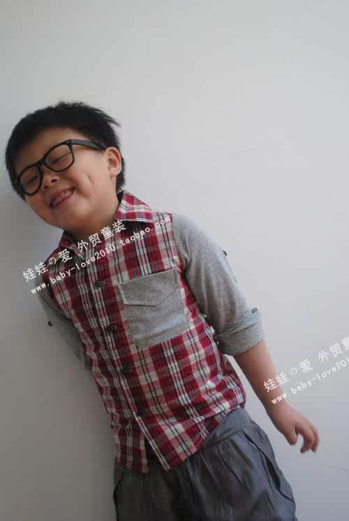 Chemise garcon à manche longue - Ref 2078103 Image 32