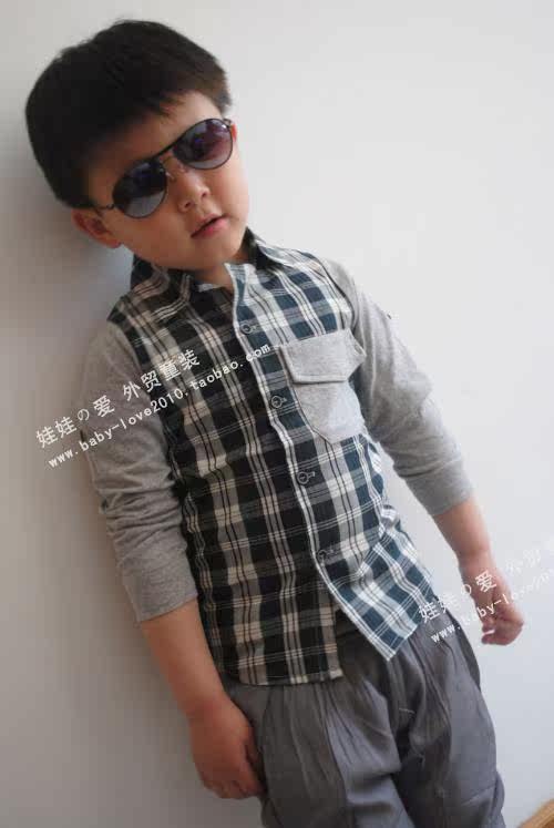 Chemise garcon à manche longue - Ref 2078103 Image 17