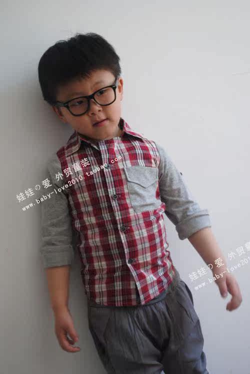 Chemise garcon à manche longue - Ref 2078103 Image 31