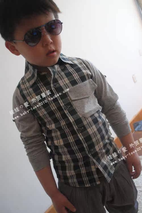 Chemise garcon à manche longue - Ref 2078103 Image 15