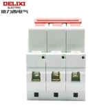 德力西 Маленькие три сломанные дороги Воздушный выключатель DZ47S 3P63A 380V Трехфазный пустой открытый защитник
