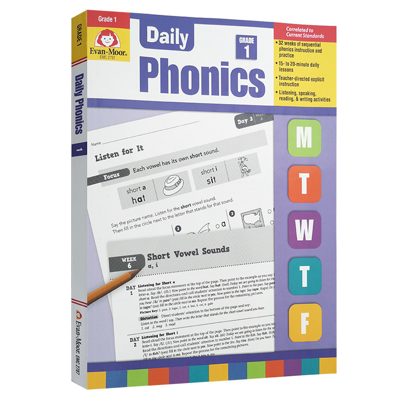  evan moor daily phonics grade 1 te 