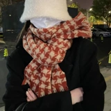 Шарф, ретро удерживающая тепло универсальная накидка для отдыха для школьников, коллекция 2022, увеличенная толщина