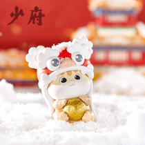 Forbidden City cat Xiangrui cat blind box Lion Cat creative cute cat court cat Forbidden City cat ornaments