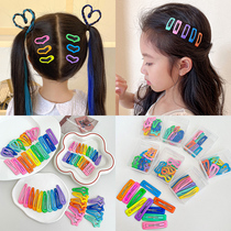 Children BB clip card Broken Hair Girl Liu Hai Clip Baby Hairpin Girl Head Decoration Cute Little Pentagram Hairpin Hairpin