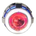 Đèn pha xe máy Xenon sửa đổi siêu sáng 2,5 / 3 / 3,5 inch ống kính đôi thiên thần mắt quỷ mắt bọ cạp mắt cá