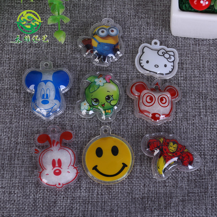 Down inflatable label down jacket inflatable tag PVC tag bubble label bubble ball down ball inflatable pendant