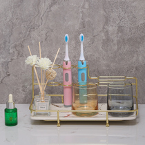 Washroom Handwashing table Racks Wash Basin Cosmetics Electric Toothbrushes Shelf Bathroom Countertops Wash containing shelves