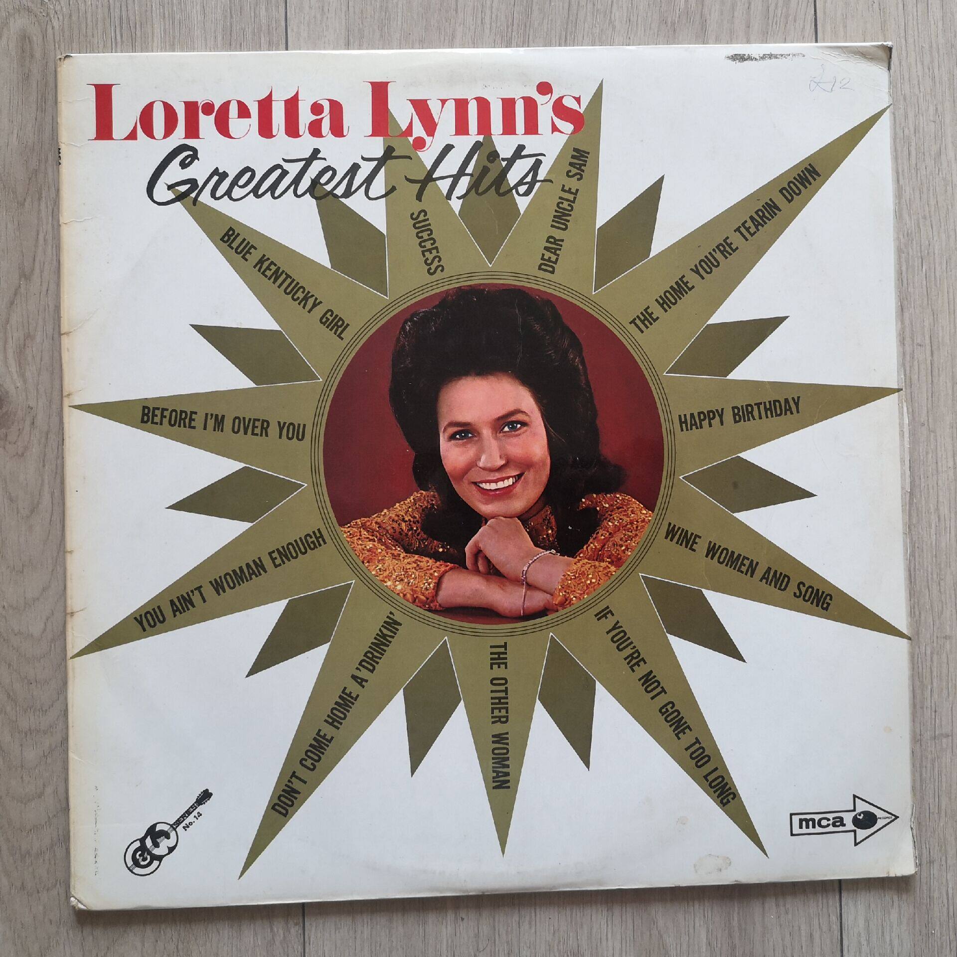Country Girl Loretta Lynn Greatest Hits Vinyl LP