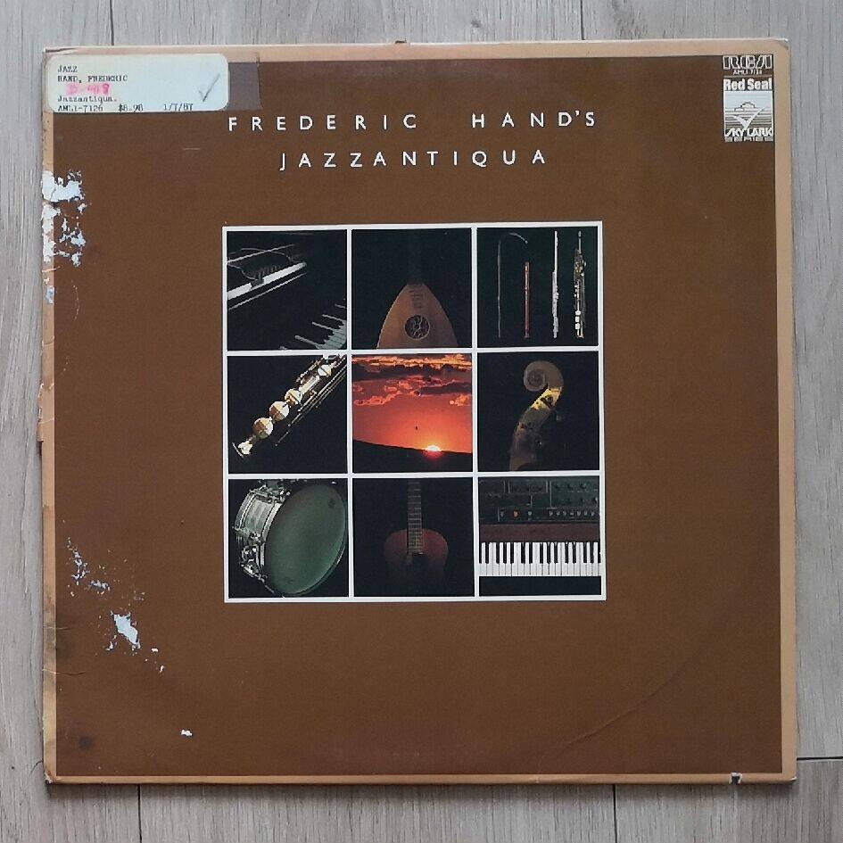 Fusion jazz frederic hands jazzantiqua vinyl record LP