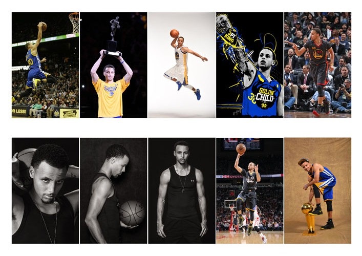 Nhãn dán Curry Curry 4curry Ngôi sao NBA xung quanh Anime card thẻ xe buýt dán thẻ 70 tờ - Carton / Hoạt hình liên quan ảnh nhãn dán cute