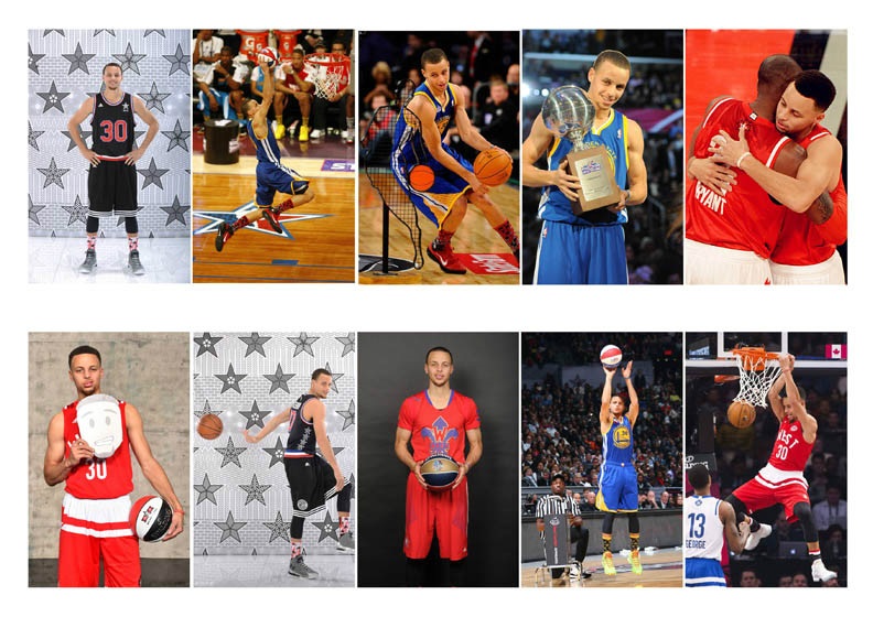 Nhãn dán Curry Curry 4curry Ngôi sao NBA xung quanh Anime card thẻ xe buýt dán thẻ 70 tờ - Carton / Hoạt hình liên quan ảnh nhãn dán cute