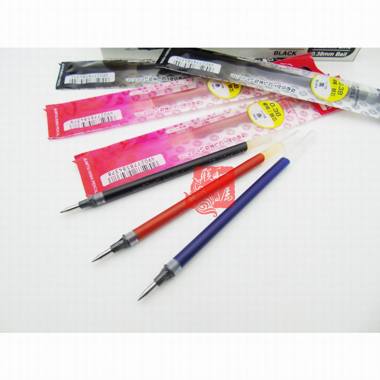 Japan Mitsubishi UMR-1 Sexual Pen core fit UM-151 gel pen signature pen 0 38mm black blue