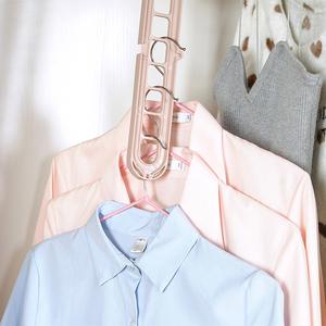 【拍3件9.9】抖音爆款九孔多功能衣架