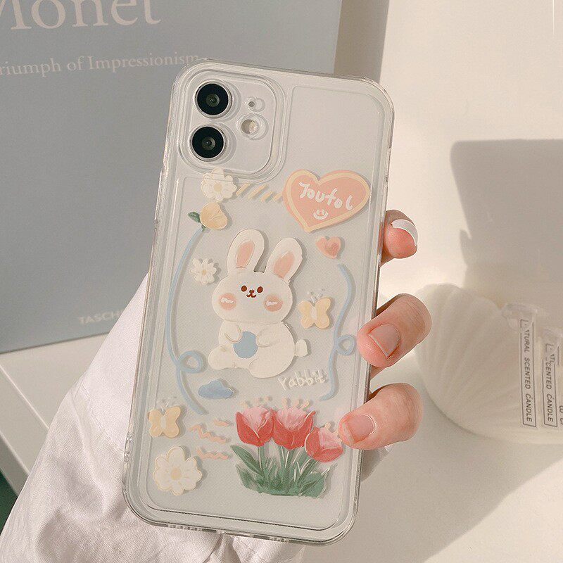 ins Spring Flower Tags apply to iPhone 14 13 ProMax Apple Xsmax Mobile Case 78plus Soft X