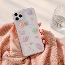 Internet celebrity with the same starry sky 14 13Pro Max Apple X XS XR applicable mobile phone case iPhone7p8plus female